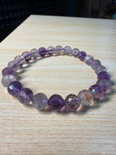 Load image into Gallery viewer, BRACELET | Super 7 | 8MM Faceted Beads