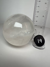 Load image into Gallery viewer, Dendrite Manganese Included Iron Oxide Quartz (Golden Healer) Sphere • RARE
