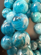 Load image into Gallery viewer, BRACELET | Blue Apatite | 8MM Beads