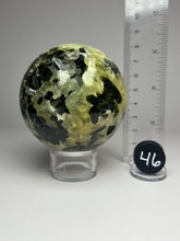 Load image into Gallery viewer, Epidote in Botryoidal Prehnite Sphere