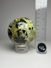 Load image into Gallery viewer, Epidote in Botryoidal Prehnite Sphere