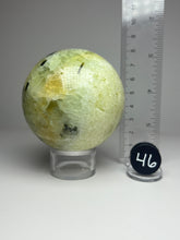 Load image into Gallery viewer, Epidote in Botryoidal Prehnite Sphere