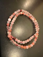Load image into Gallery viewer, BRACELET Fire Quartz (Hematoid) - SM 6MM Beads