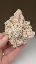 Load and play video in Gallery viewer, Pink Flower Quartz Cluster • Peru