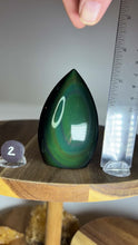 Load and play video in Gallery viewer, Rainbow Obsidian Free Form from Mexico • High Grade