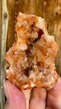 Load and play video in Gallery viewer, Orange Gem Heulandite • Maharashtra, India