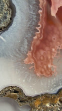 Load and play video in Gallery viewer, Agua Nueva Agate Nodule • High Grade Mineral Display Specimen • Mirror Polish