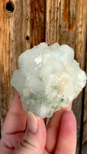 Load and play video in Gallery viewer, Mint Green Apophyllite Flower Stalactite • Maharashtra, India