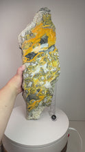 Load and play video in Gallery viewer, Bumblebee Jasper Agate Free Form • from West Java, Indonesia • AAA High Grade