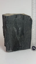 Load and play video in Gallery viewer, Black Druzy Petrified Wood from Indonesia