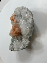 Load image into Gallery viewer, FINE MINERAL | Gem Apophyllite with Spectacular Pink Stilbite Flower | Maharashtra, India