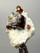 Load image into Gallery viewer, High-Grade Naturally Faceted Red Spessartine Garnet on Matrix — Skardu, Pakistan
