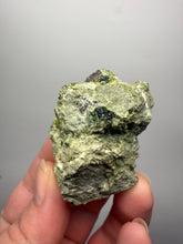 Load image into Gallery viewer, Gemmy Green Garnet on Matrix – Pakistan Collector Specimen
