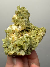 Load image into Gallery viewer, High-Grade Green Heulandite on Peach Stilbite Crystal Cluster | Deccan Traps, Maharashtra, India | Collector Mineral Specimen

