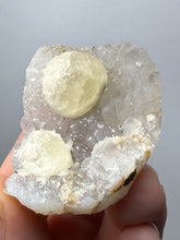 Load image into Gallery viewer, Rare Botryoidal Yellow Fluorite on Quartz Matrix  Collector Mineral Specimen – Maharashtra, India
