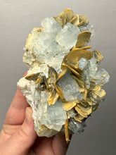 Load image into Gallery viewer, Premium Aquamarine with Mica on Matrix  Collector Mineral Specimen – Nagar Valley, Pakistan
