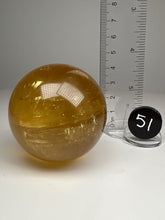 Load image into Gallery viewer, Golden Calcite Sphere • High Grade
