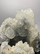 Load image into Gallery viewer, BIG Druzy Chalcedony Stalactite with Druzy Clear Apophyllite | Maharashtra, India
