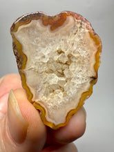Load image into Gallery viewer, Polished Malawi Agate Half – High-Grade African Banded Agate Display Specimen
