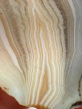 Load image into Gallery viewer, Moroccan Cream Banded Agate Sahara | High Atlas | Polished
