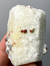 Load image into Gallery viewer, High-Grade Naturally Faceted Red Spessartine Garnet on Matrix — Skardu, Pakistan
