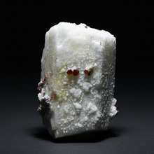Load image into Gallery viewer, High-Grade Naturally Faceted Red Spessartine Garnet on Matrix — Skardu, Pakistan
