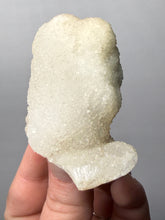 Load image into Gallery viewer, High-Grade “Dream Cloud” Druzy Chalcedony Stalactite — Maharashtra, India (Collector Display Specimen)
