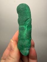 Load image into Gallery viewer, 3.3” Druzy Malachite Stalactites — Botryoidal Cave Formation | DR Congo  | Collector Mineral Specimen
