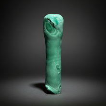 Load image into Gallery viewer, 4.1” High-Grade Malachite Stalactite “Cave” Formation | DR Congo | Mineral Collector Specimen

