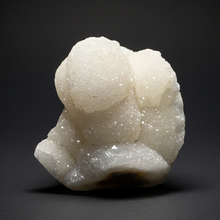 Load image into Gallery viewer, High-Grade “Dream Cloud” Druzy Chalcedony Stalactite — Maharashtra, India (Collector Display Specimen)
