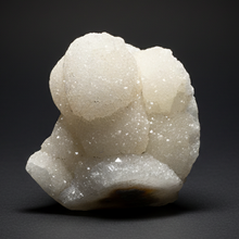 Load image into Gallery viewer, High-Grade “Dream Cloud” Druzy Chalcedony Stalactite — Maharashtra, India (Collector Display Specimen)
