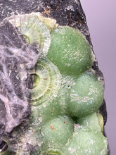 Load image into Gallery viewer, High-Grade Green Wavellite Collectors Specimen - Radiating Botryoidal Crystal Formation - Arkansas, USA
