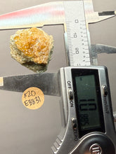 Load image into Gallery viewer, Hessonite Garnet Cluster on Matrix – Thumbnail Collector Specimen from Pakistan | High-Grade Orange-Red Garnet Crystals
