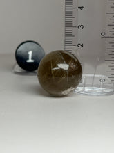 Load image into Gallery viewer, Golden Rutile Quartz (AKA Golden Angel Hair Quartz) Sphere
