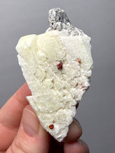 Load image into Gallery viewer, High-Grade Naturally Faceted Red Spessartine Garnet on Matrix — Skardu, Pakistan
