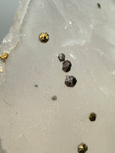 Load image into Gallery viewer, Pink Pagoda Calcite with Chalcopyrite Speckles | China | Collector Mineral Specimen

