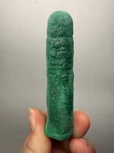 Load image into Gallery viewer, 3.3” Druzy Malachite Stalactites — Botryoidal Cave Formation | DR Congo  | Collector Mineral Specimen

