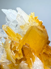 Load image into Gallery viewer, High Grade Golden Iron-Stained Himalayan Quartz Cluster | Rare Pakistan Mineral Specimen | Collector Display Crystal
