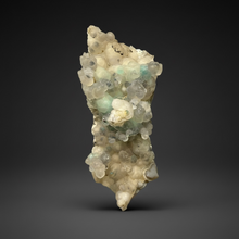 Load image into Gallery viewer, Blue-Green Chrysocolla in Botryoidal Chalcedony Cabinet Specimen | Indonesia
