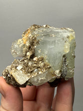 Load image into Gallery viewer, Premium Aquamarine with Mica on Matrix  Collector Mineral Specimen – Nagar Valley, Pakistan
