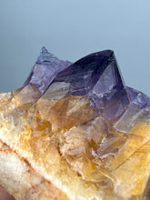 Load image into Gallery viewer, Premium Hematite-Phantom Deep Magenta Ametrine Cluster | Deccan Traps, India | Collector Mineral Specimen
