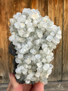 Clear Gem Apophyllite Cluster • Maharashtra, India