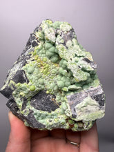 Load image into Gallery viewer, High-Grade Green Wavellite Collectors Specimen - Radiating Botryoidal Crystal Formation - Arkansas, USA
