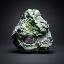 Load image into Gallery viewer, High-Grade Green Wavellite Collectors Specimen - Radiating Botryoidal Crystal Formation - Arkansas, USA
