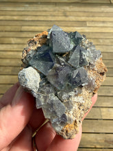 Load image into Gallery viewer, Rare Tenebrescent Color-Changing Cubic Fluorite | Hidden Forest Pocket — Diana Maria Mine, Frosterley, Weardale, County Durham, England
