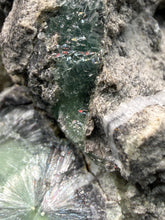 Load image into Gallery viewer, High-Grade Green Wavellite Collectors Specimen - Radiating Botryoidal Crystal Formation - Arkansas, USA
