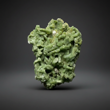 Load image into Gallery viewer, High-Grade Green Heulandite on Peach Stilbite Crystal Cluster | Deccan Traps, Maharashtra, India | Collector Mineral Specimen
