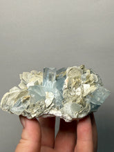 Load image into Gallery viewer, Premium Aquamarine with Mica on Matrix  Collector Mineral Specimen – Nagar Valley, Pakistan
