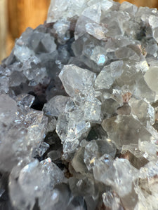 White Diamond Calcite + Apophyllite • Maharashtra, India