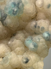 Load image into Gallery viewer, Blue-Green Chrysocolla in Botryoidal Chalcedony Cabinet Specimen | Indonesia
